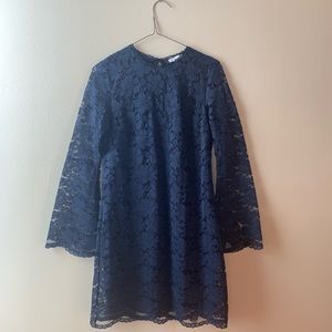 Navy long sleeve dress
